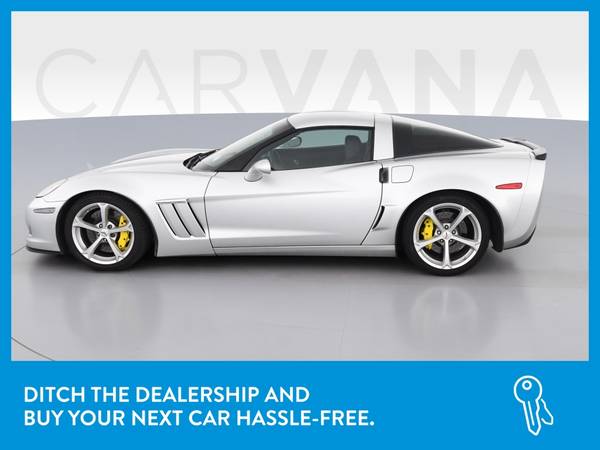 2012 Chevy Chevrolet Corvette Grand Sport Coupe 2D coupe Silver for sale in Annapolis, MD – photo 4