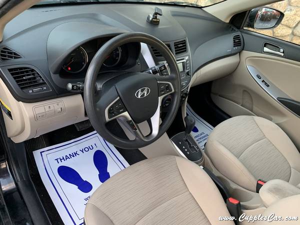 2017 Hyundai Accent SE Automatic Sedan Black 30K Miles - cars &... for sale in Belmont, VT – photo 4