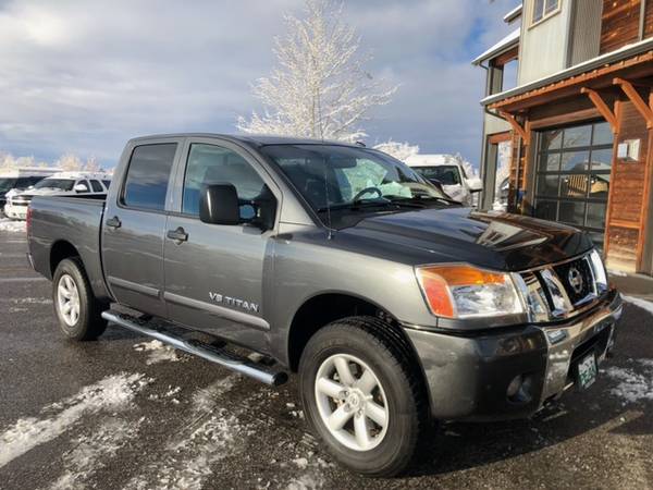 2012 Nissan Titan SV Crew Cab 4x4 84, 000 Miles - - by for sale in Bozeman, MT – photo 4