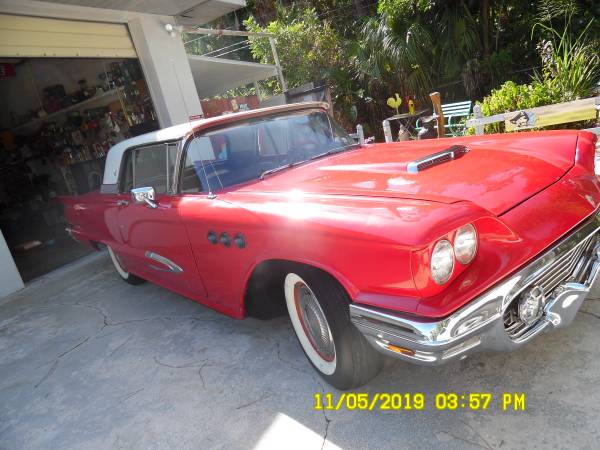 1959 FORD THUNDERBIRD - cars & trucks - by owner - vehicle... for sale in Lehigh Acres, FL