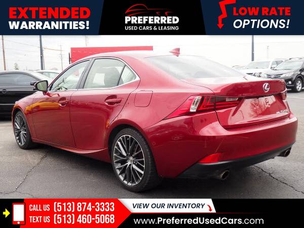 2015 Lexus IS 250 PRICED TO SELL! - - by dealer for sale in Fairfield, OH – photo 4