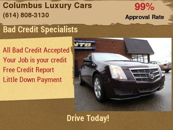 2009 Cadillac CTS 4dr Sdn RWD w/1SB Finance Available For Everyone !!! for sale in Columbus, OH