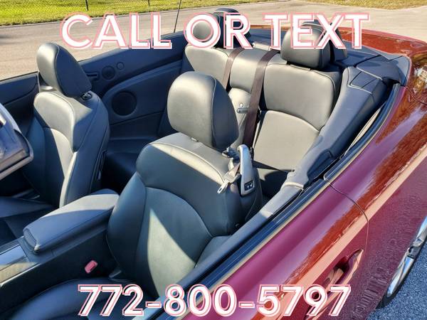 Rare Find 2012 LEXUS IS 250 C Convertible - LOW MILES - cars & for sale in Fort Pierce, FL – photo 8