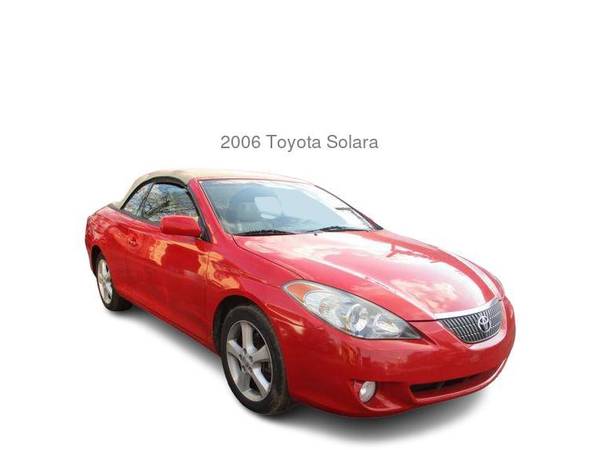 2006 Toyota Solara SLE Convertible 2D - - by dealer for sale in City of Orange Township, NJ
