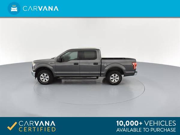 2017 Ford F150 SuperCrew Cab XLT Pickup 4D 5 1/2 ft pickup GRAY - for sale in Arlington, District Of Columbia – photo 7