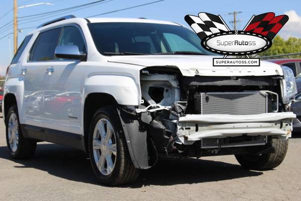 2016 GMC TERRAIN SLT ALL WHEEL DRIVE, Repairable Damaged, Salvage Save for sale in Salt Lake City, WY – photo 7