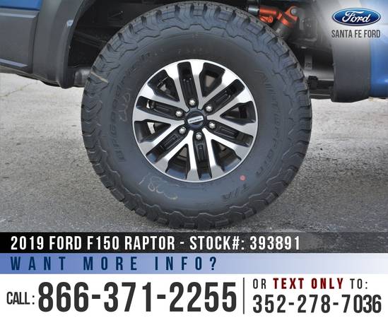 *** 2019 Ford F150 Raptor 4WD *** SAVE Over $4,000 off MSRP! for sale in Alachua, GA – photo 8