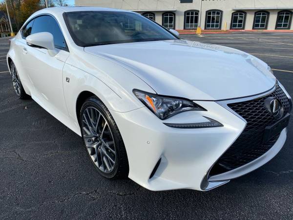 2017 Lexus RC 200t Base 2dr Coupe coupe White - cars & trucks - by... for sale in Fayetteville, AR – photo 3