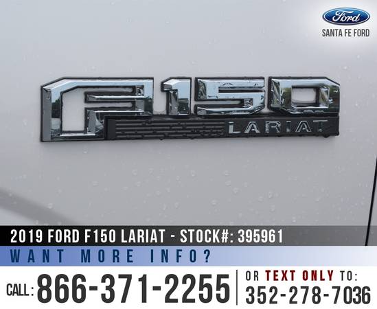 *** 2019 FORD F150 LARIAT 4WD *** SAVE Over $9,000 off MSRP! for sale in Alachua, GA – photo 10