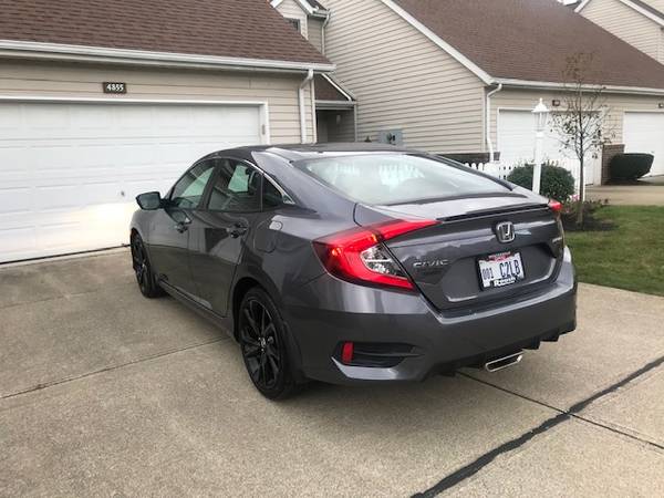 2019 HONDA CIVIC SPORT WITH HONDA SENSING for sale in Cleveland, WV – photo 7