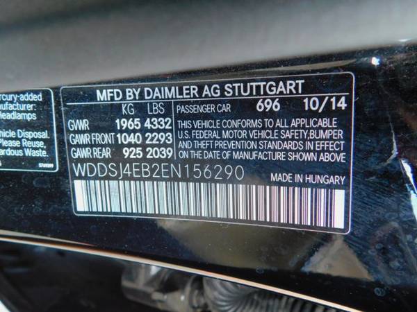 2014 Mercedes-Benz CLA-Class CLA 250 SKU:EN156290 Sedan for sale in Dallas, TX – photo 22