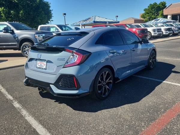 2019 Honda Civic Hatchback Sport Touring Blue - - by for sale in Glendale, AZ – photo 4