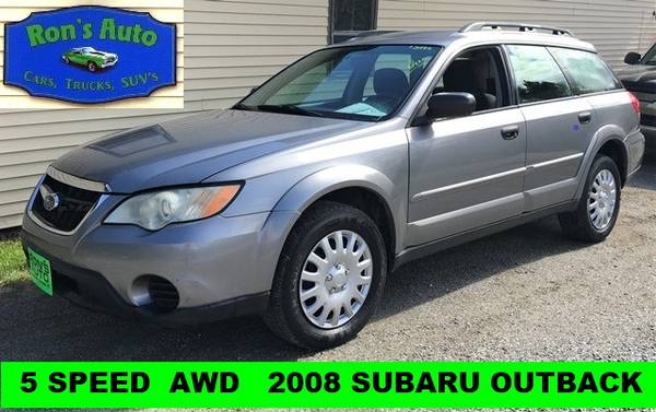 2008 Subaru Legacy Outback 5 speed Used Cars Vermont at Ron s Auto for sale in W. Rutland, Vt, VT