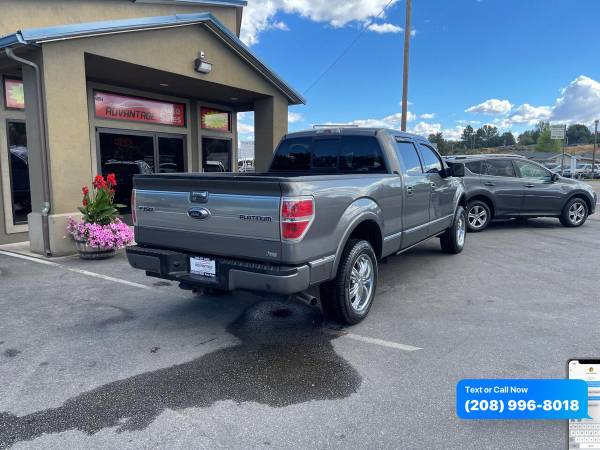 2010 Ford F-150 F150 F 150 Platinum 4x4 4dr SuperCrew Styleside 6 5 for sale in Garden City, ID – photo 8