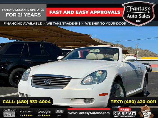 2003 Lexus SC 430 2dr 2 dr 2-dr Convertible FOR ONLY 252/mo! - cars for sale in Phoenix, AZ – photo 6