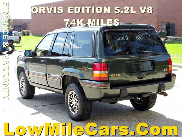 low miles 1995 Jeep Grand Cherokee ZJ special Orvis Edition 74k for sale in Willowbrook, IL – photo 8