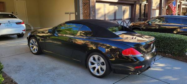 2006 BMW 650i Convertible - Immaculate Condition Black on Black for sale in Flowery Branch, GA – photo 16
