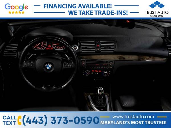 2011 BMW 1 Series 135i Soft-Top Convertible wPremium Pkg - cars & for sale in Sykesville, MD – photo 10