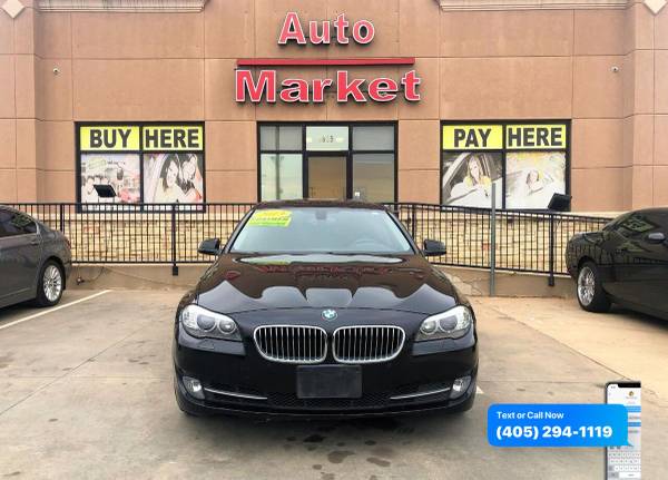 2013 BMW 5 Series 528i 4dr Sedan 0 Down WAC/Your Trade - cars & for sale in Oklahoma City, OK – photo 2