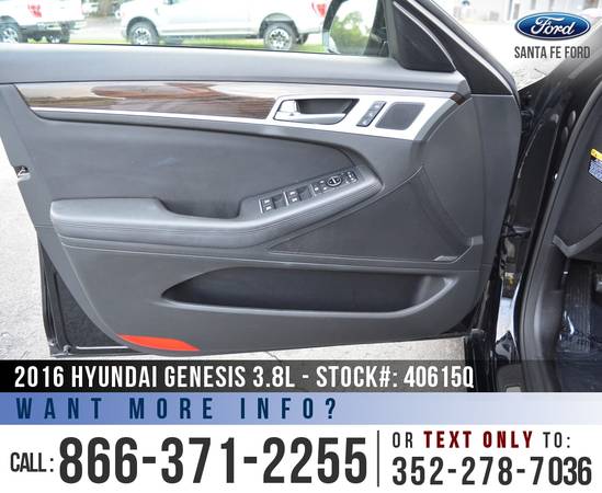 2016 HYUNDAI GENESIS 3 8L Sunroof - Leather Seats - BlueLink for sale in Alachua, FL – photo 11
