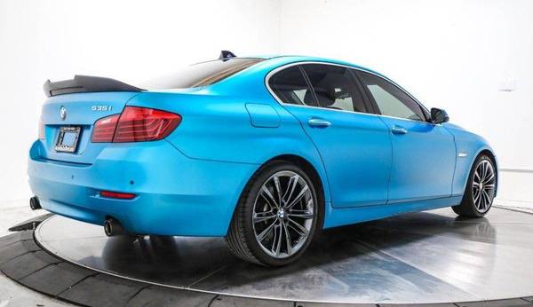2015 BMW 5 SERIES 535i LEATHER BLUE WRAP NAVI EXTRA CLEAN L K for sale in Sarasota, FL – photo 9