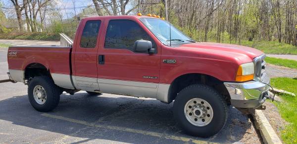 2001 Ford F350 7 3L Diesel 4x4 Plow and Repo wrecker tow truck for sale in Barrington, IL