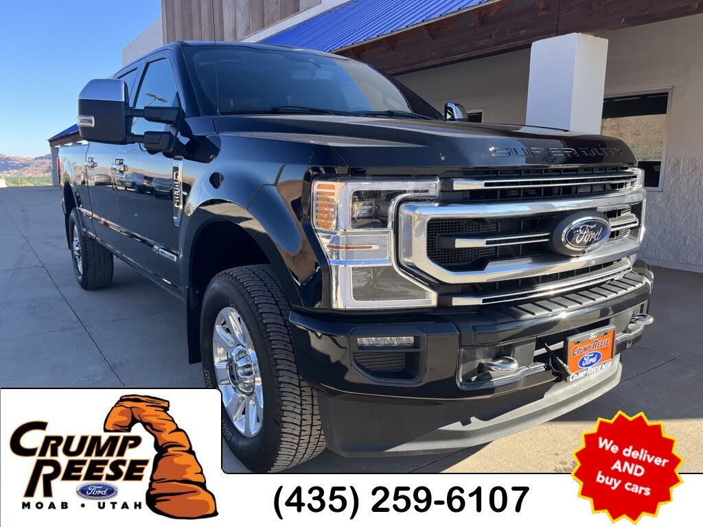 2021 Ford F-350 Super Duty Platinum Crew Cab 4WD for sale in Moab, UT