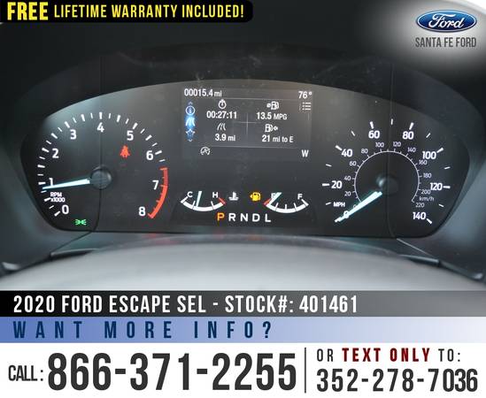 2020 FORD ESCAPE SEL SUV SAVE Over 5, 000 off MSRP! - cars & for sale in Alachua, FL – photo 11