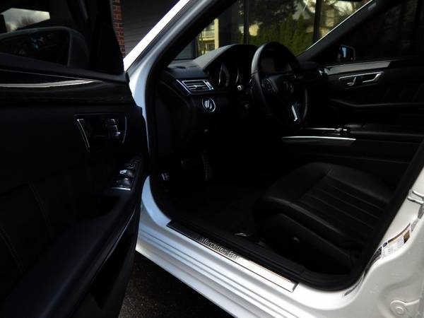 White on Black 2015 Mercedes-Benz E-Class E400 AMG Sport - cars & for sale in Auburn, OR – photo 21