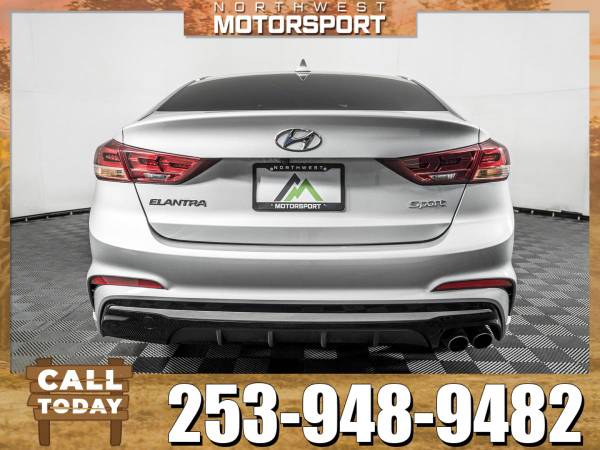 *LEATHER* 2018 *Hyundai Elantra* Sport FWD for sale in PUYALLUP, WA – photo 6