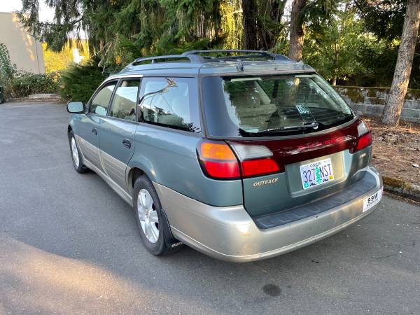 2001 Manual-T Subaru Outback for sale in Portland, OR – photo 2