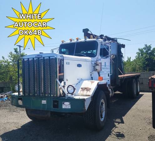 TWO 1985 AUTOCAR DK64B TRUCKS for sale in Mount Vernon, NY