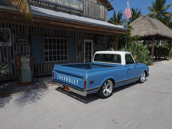1972 Chevy C10 Custom reg cab shortbed pickup - - by for sale in Key Largo, FL – photo 5