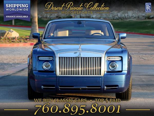 2008 Rolls-Royce Phantom Drophead Convertible 14k Miles Convertible - for sale in Palm Desert, NY – photo 3