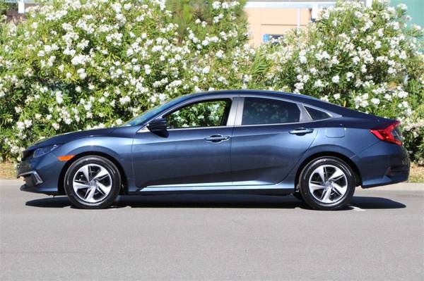 2019 Honda Civic LX sedan Polished Metal Metallic for sale in Livermore, CA – photo 9