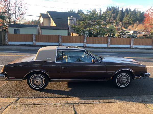 1985 Buick Riviera Coupe - cars & trucks - by dealer - vehicle... for sale in Portland, OR