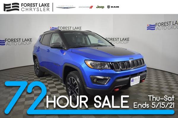 2018 Jeep Compass 4x4 4WD Trailhawk SUV - - by dealer for sale in Forest Lake, MN