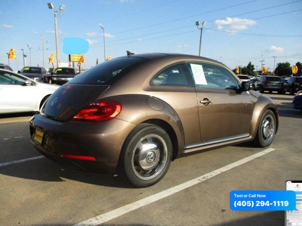2012 Volkswagen Beetle 2 5L 2dr Coupe 6A w/Sunroof 0 Down WAC for sale in Oklahoma City, OK – photo 5