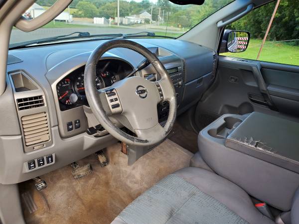 2006 NISSAN TITAN LE CREW CAB! 4X4! SOLID TRUCK RUNS GOOD New tires! for sale in Lisbon, NY – photo 16