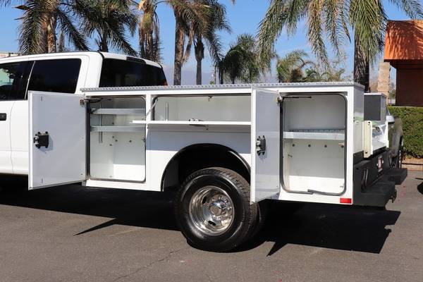 2019 Ford F350 F-350 XLT Diesel Dually Crew Cab Utility Truck #33961... for sale in Fontana, CA – photo 5