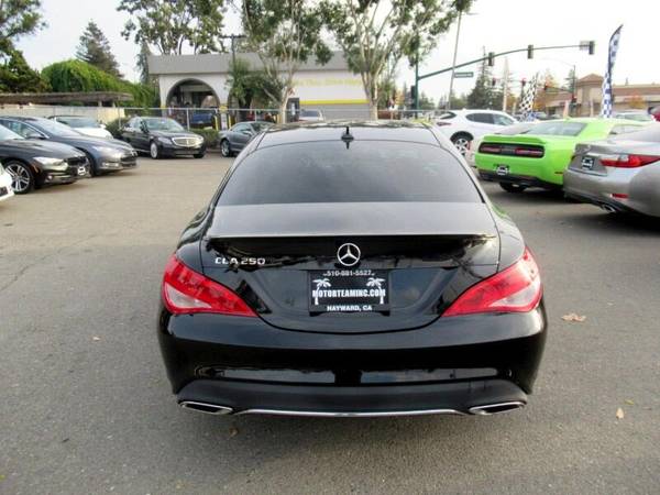 2018 Mercedes-Benz CLA CLA 250 Coupe Black GOOD OR BAD CREDIT! -... for sale in Hayward, CA – photo 4