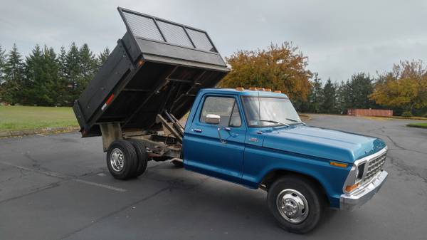 Refurbished 1978 Ford F-350 Dully Dump Truck for sale in Albany, OR – photo 5