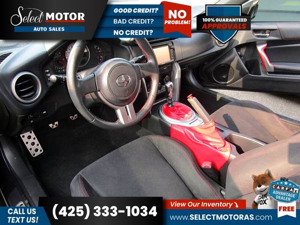 2013 Scion FR-S Base 2dr Coupe 6M FOR ONLY $358/mo! - cars & trucks... for sale in Lynnwood, WA – photo 13