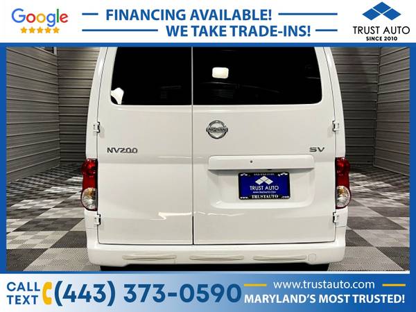 2016 Nissan NV200 SV Low RoofMinivanVan - - by dealer for sale in Sykesville, MD – photo 9