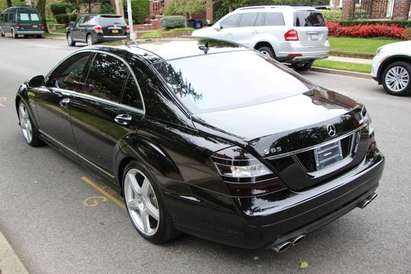 2008 MERCEDES S65 AMG V12 BLK/BLK LOW MILES MINT LOADED FINANCE TRADES for sale in Brooklyn, NY – photo 6