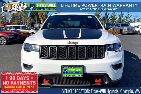 2019 Jeep Grand Cherokee 4x4 4WD Trailhawk SUV - cars & trucks - by... for sale in Olympia, WA – photo 2