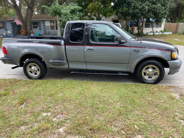 2003 Ford F150 triton 5.4 v8 ice cold AC runs great stepside￼ - cars... for sale in Pinellas Park, FL – photo 2