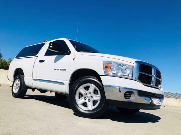 2007 DODGE RAM 1500 REGULAR CAB"CAMPER SHELL"EXTRA CLEAN"LOW MILES !!! for sale in San Jose, CA – photo 3