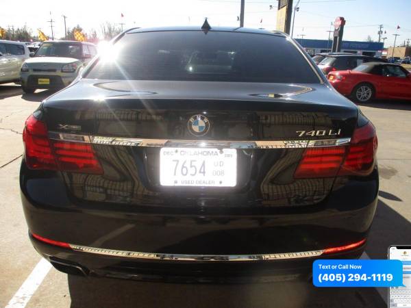 2014 BMW 7 Series 740Li xDrive AWD 4dr Sedan $0 Down WAC/ Your Trade... for sale in Oklahoma City, OK – photo 7