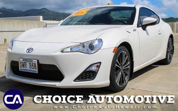 2016 *Scion* *FR-S* *2dr Coupe Manual* White for sale in Honolulu, HI
